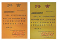 榮譽證書